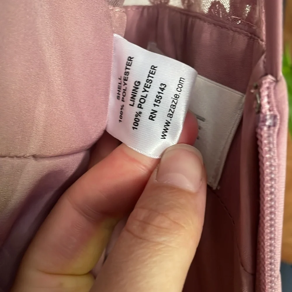 Azazie Dusty Mauve dress - Picture 6 of 6